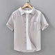 Short-sleeved Cotton Shirt