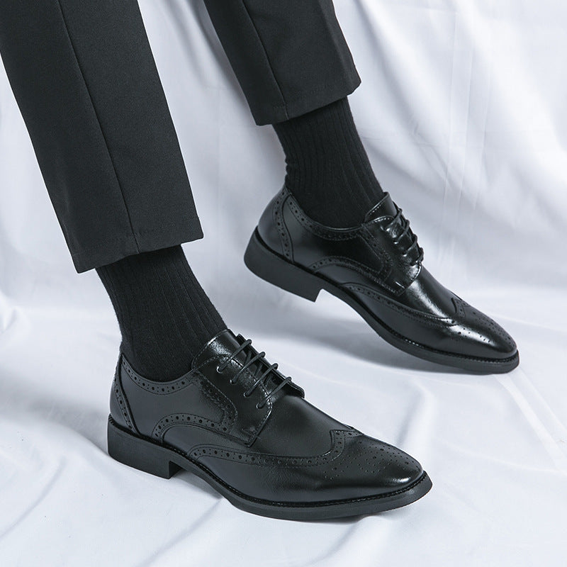 Classic Pointed Toe Oxford Shoes