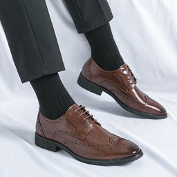 Classic Pointed Toe Oxford Shoes