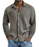 Men's Short-sleeve Lapel Shirt