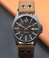 Quartz Watch - Rugged Men's Timepiece