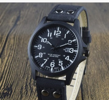 Quartz Watch - Rugged Men's Timepiece