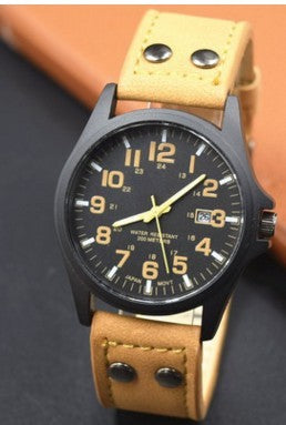 Quartz Watch - Rugged Men's Timepiece