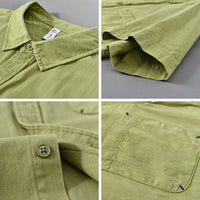 Short-sleeved Cotton Shirt