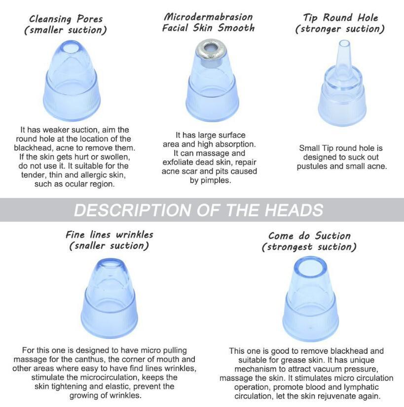 Electric Blackhead Removal & Pore Cleansing Device