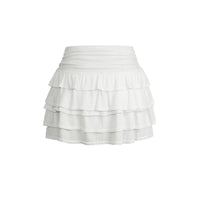 High Waist Ruffled Skirt