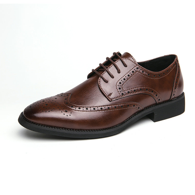 Classic Pointed Toe Oxford Shoes