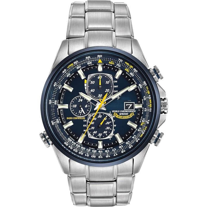 Executive Steel Multi-Function Waterproof Watch