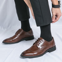 Classic Pointed Toe Oxford Shoes