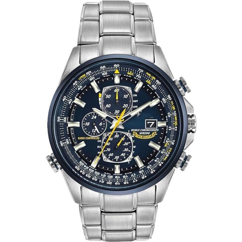 Executive Steel Multi-Function Waterproof Watch