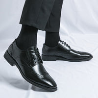 Classic Pointed Toe Oxford Shoes