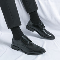 Classic Pointed Toe Oxford Shoes