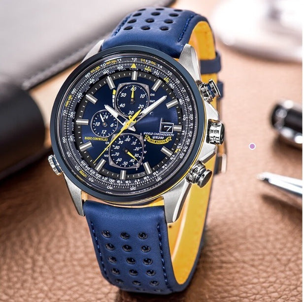 Executive Steel Multi-Function Waterproof Watch