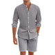 Summer Short Shirt Suit Fashion