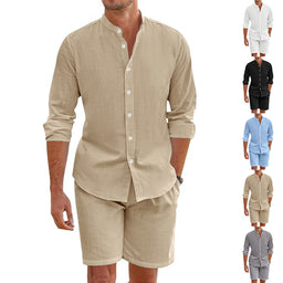 Summer Short Shirt Suit Fashion