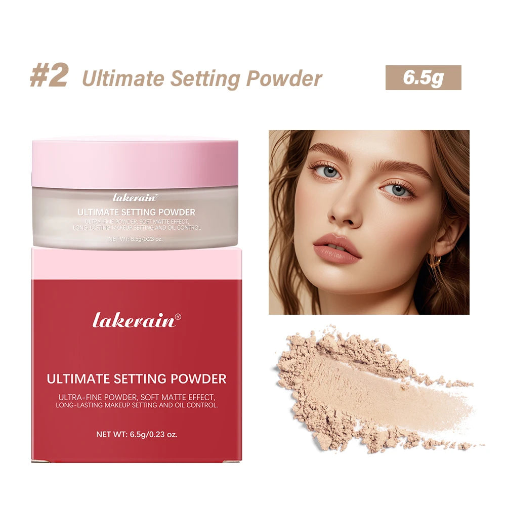 Setting Powder long-Lasting Matte Pink