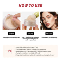 Setting Powder long-Lasting Matte Pink