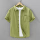 Short-sleeved Cotton Shirt